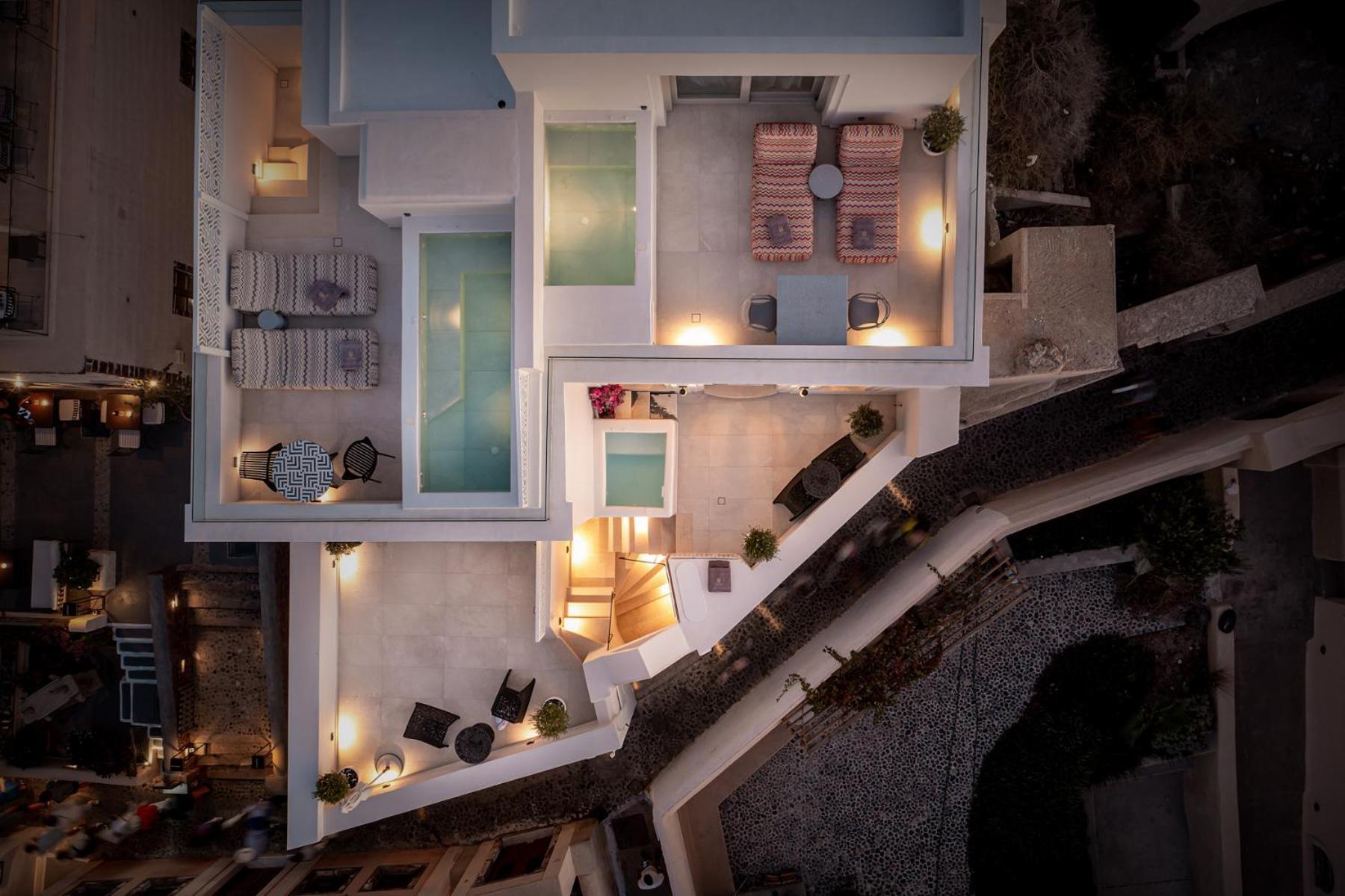 La Madeleine Oia Bed & Breakfast Exterior foto